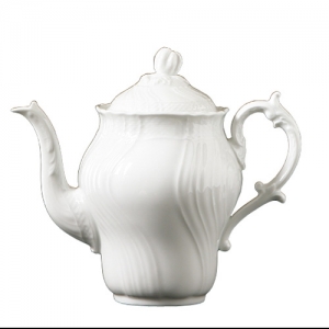 Ginori Vecchio Ginori White Coffee Pot w/Cover 30 oz.